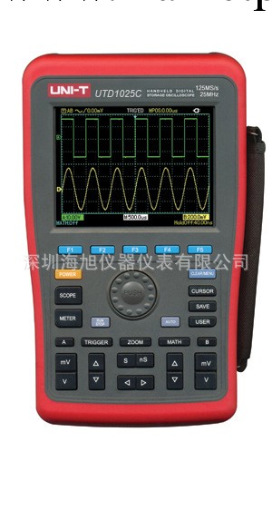 數字存儲示波表UT1025C 優利德1025C示波器工廠,批發,進口,代購