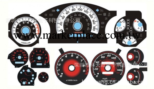 EL冷光發光機表，EL冷光機表盤，EL冷光機表工廠,批發,進口,代購