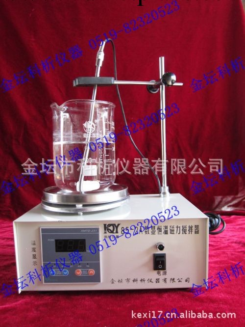 供應磁力攪拌器 金壇科析 85-2A/HJ-3磁力加熱攪拌器工廠,批發,進口,代購