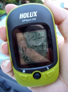 臺灣長天Holux GR260升級測量版GPS測畝機/麵積測量機 可測斜坡工廠,批發,進口,代購
