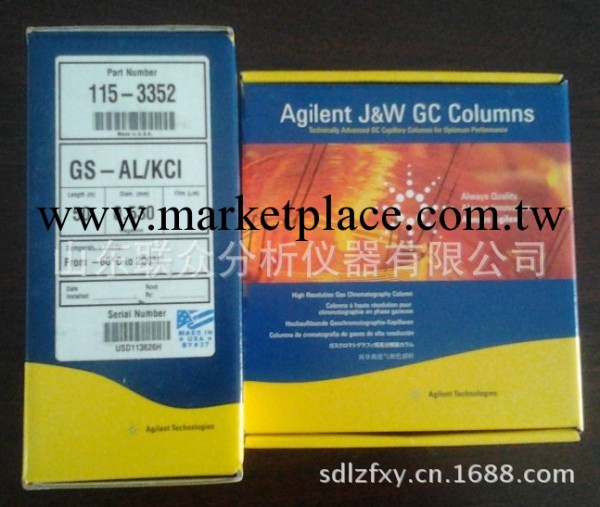 GS-Alumina KCl毛細管色譜柱（貨號：115-3352）工廠,批發,進口,代購