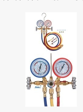 格美CM-536-G-R410 加液雙表.變頻空調壓力檢壓表/R410A冷媒加氟工廠,批發,進口,代購