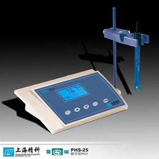 上海雷磁 酸度計 PHS-25型數字PH計精密酸度計 精度±0.05pH包郵工廠,批發,進口,代購