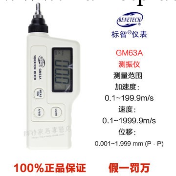 標智GM63A便攜式數字式測振機 振動機 測震機工廠,批發,進口,代購