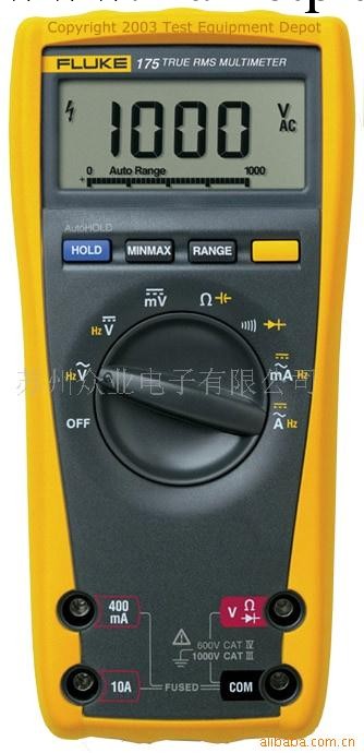 『美國福祿克』全新現貨原廠正品掌上型數字萬用表 FLUKE 175工廠,批發,進口,代購