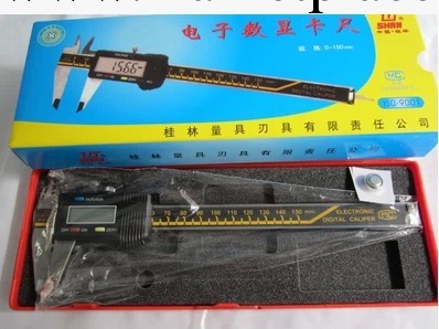 原廠正品桂林電子卡尺，數顯遊標卡尺0-150-200-300工廠,批發,進口,代購
