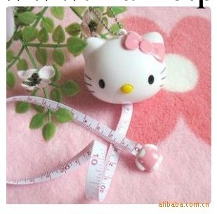 可愛卡通HELLO KITTY自動伸縮卷尺 文具  兒童用品批發工廠,批發,進口,代購