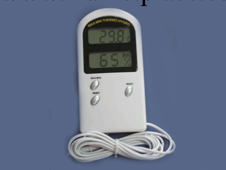 電子溫濕度計 數字溫濕度計 TA138A溫濕度計 帶感溫器溫度計工廠,批發,進口,代購