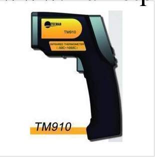 原裝正品 香港泰克曼TM910 紅外線測溫機 -50～1050℃ 測溫槍工廠,批發,進口,代購