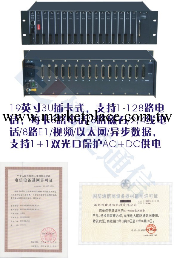 112路電話光端機/PCM綜合復用設備 3U機架式 光纖接入電信級工廠,批發,進口,代購