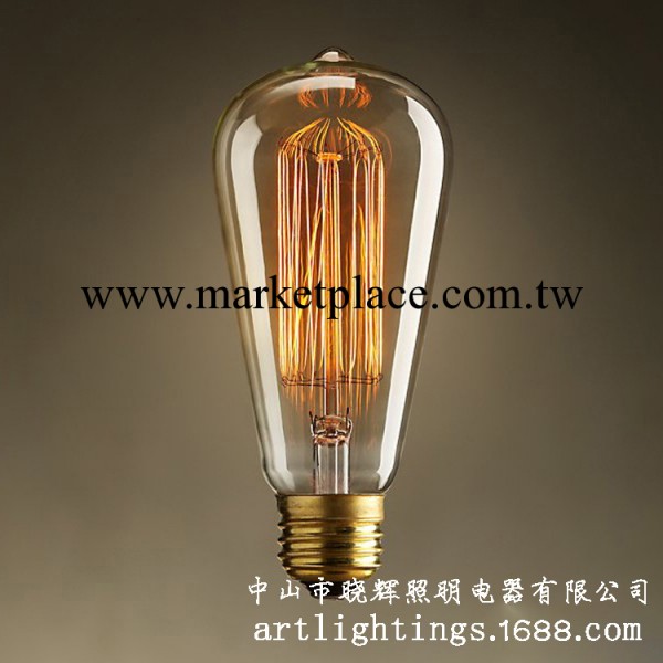 愛迪生燈泡火焰 復古懷舊裝飾個性創意藝術裝飾燈泡 古典燈泡E27工廠,批發,進口,代購