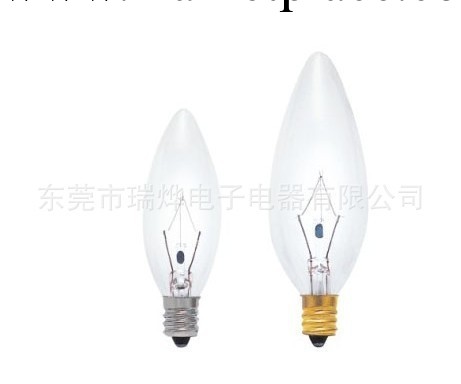 豪華吊扇燈泡 E12 C32白熾燈泡工廠,批發,進口,代購