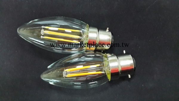 批發供應led燈絲球泡燈拉尾燈 E27E12螺口led燈泡光源  可調光工廠,批發,進口,代購