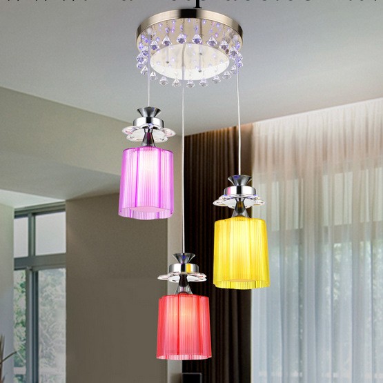 奧加迪 現代簡約LED水晶吊燈 創意燈飾飯廳燈,餐廳燈 代銷代發工廠,批發,進口,代購