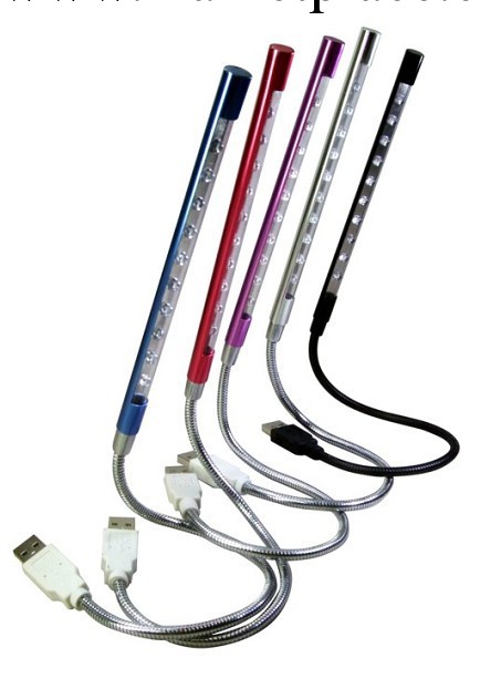 USB金屬十燈電腦鍵盤燈LED護眼燈批發・進口・工廠・代買・代購