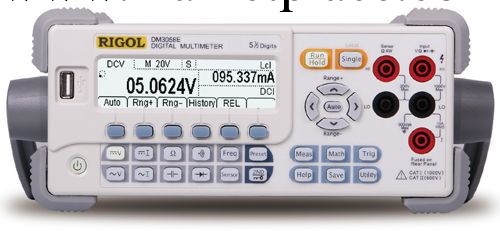 普源精電DM3058 數字萬用表 5½位雙顯數字萬用表 直流精度0.015%工廠,批發,進口,代購