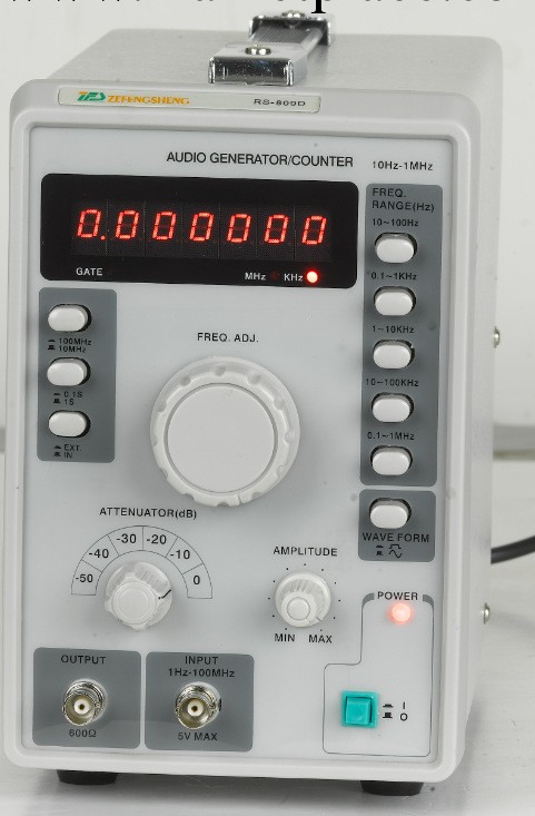 澤豐盛RS800系列  帶頻率計 、電壓顯示的低頻信號發生器工廠,批發,進口,代購