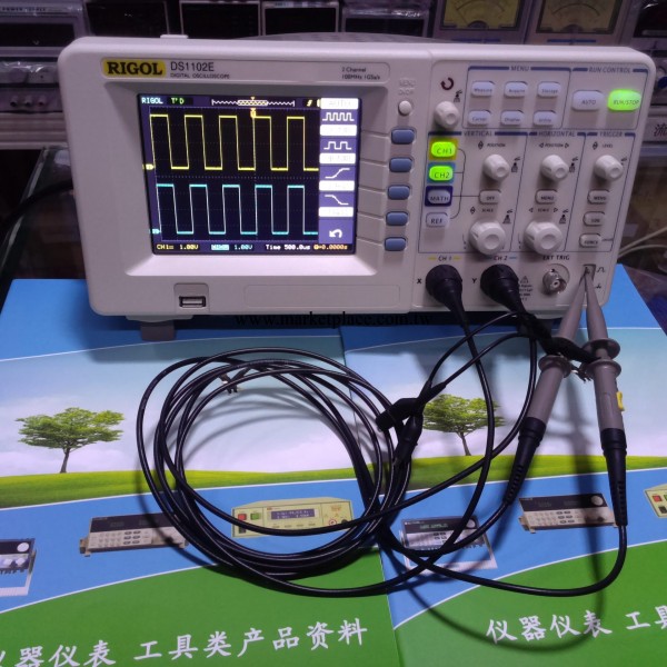 現貨批發零售100M 2通道北京普源數字示波器DS1102E工廠,批發,進口,代購