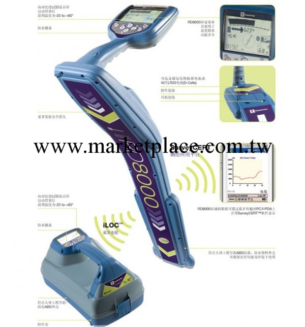 雷迪RD8000管線探測機 地下管線探測機工廠,批發,進口,代購