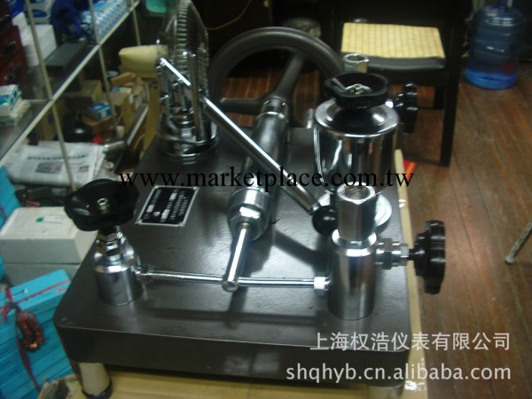 上海自動化機表四廠 白雲牌 壓力表校驗器 YJY-600A 0-60MPA工廠,批發,進口,代購
