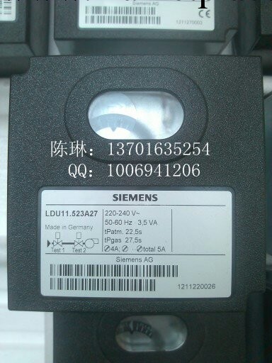 SIEMENS控制器LDU11.523A27工廠,批發,進口,代購