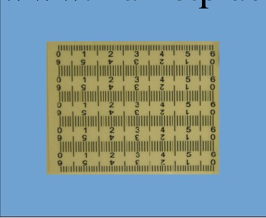 泉州聖源  SYWZ33-T6透明不乾膠比例尺 6cm現場物證勘測尺 批發工廠,批發,進口,代購