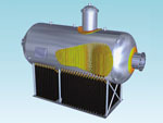 石灰窯導熱油冷卻器用蒸發器工廠,批發,進口,代購
