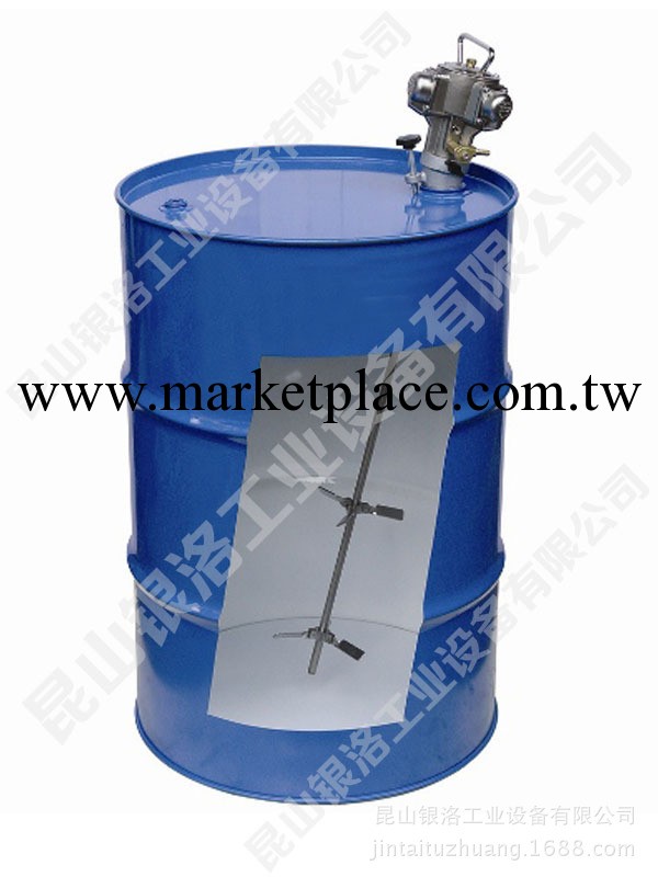 銀洛SZ-M3 200公斤1/4HP伸縮式氣動攪拌機 密閉式油桶攪拌機工廠,批發,進口,代購
