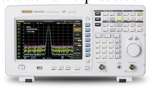 RIGOL普源頻譜分析機DSA1030A便攜式頻譜分析機 9kHz到3GHz頻率工廠,批發,進口,代購
