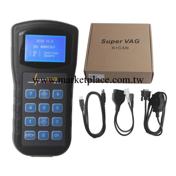 Super VAG K+CAN V4.8 大眾奧迪斯柯達故障診斷機工廠,批發,進口,代購