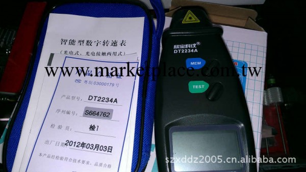 欣寶瑞（欣寶科機DT2234A激光轉速表轉速1PRM-999RPM 質保一年工廠,批發,進口,代購