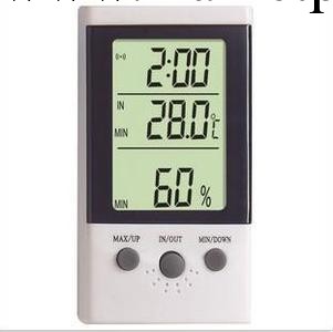 電子乾濕溫度計，DT-3數顯溫濕度計，室內室外電子溫度計工廠,批發,進口,代購