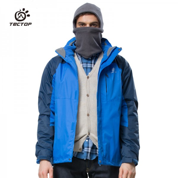 2015新款 Tectop 戶外男款三合一沖鋒衣兩件套 保暖防風防水 5105工廠,批發,進口,代購