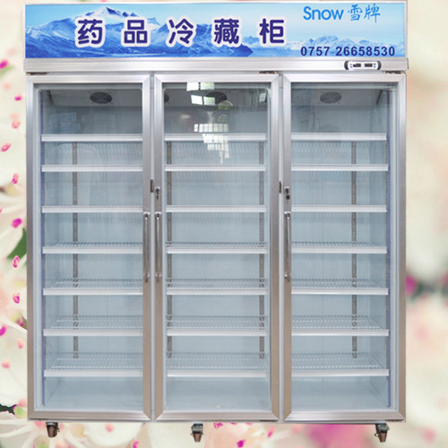 供應佛山雪牌符合GSP要求風冷1600L三門藥品冷藏櫃,藥品冰櫃工廠,批發,進口,代購
