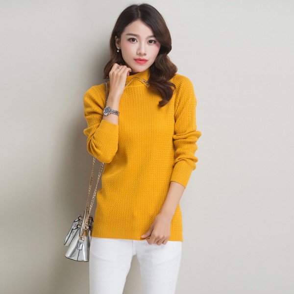 熱銷爆款彈力衫 韓版修身小方領純色打底衫 天貓同款年輕款女裝工廠,批發,進口,代購