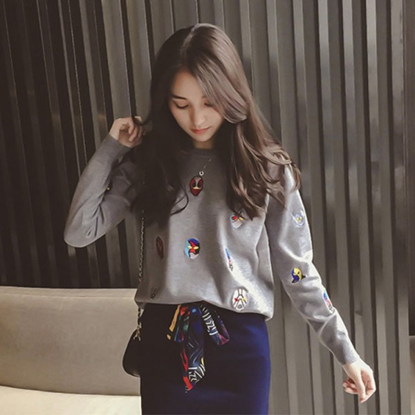 2015冬裝新款女裝韓版寬松顯瘦毛衣女套頭打底針織衫上衣好質量工廠,批發,進口,代購