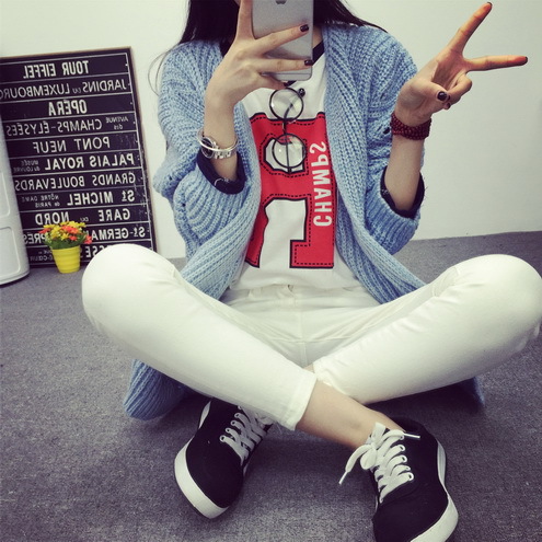 加厚外套針織衫鏤空寬松復古中長款開衫毛衣女工廠,批發,進口,代購