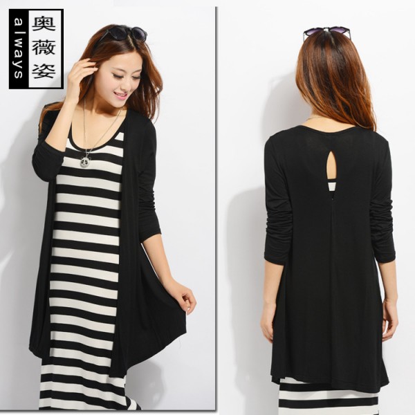 外貿韓版 純色針織開衫 時尚披肩 莫代爾針織開衫 春夏新款開衫工廠,批發,進口,代購