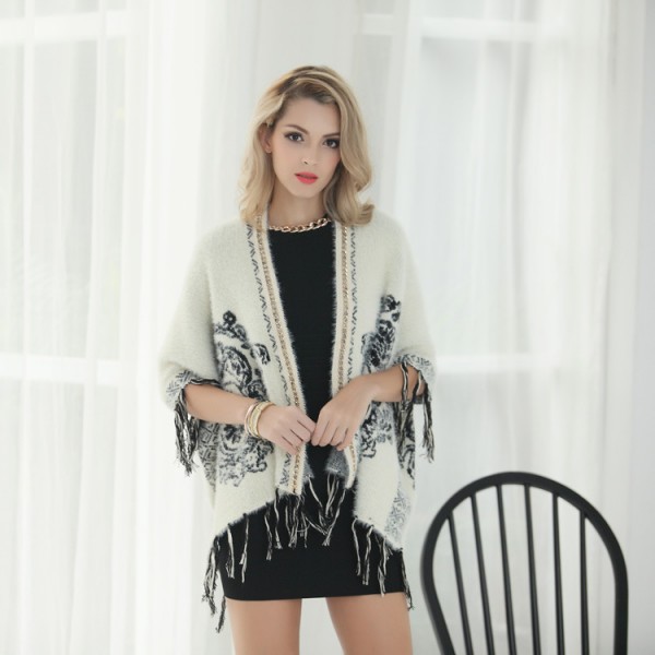 新款羊絨衫女 韓版毛衣外套批發 女式針織開衫流蘇毛衣開衫批發工廠,批發,進口,代購