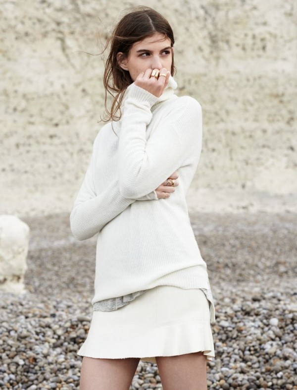 純羊絨衫OL百搭多色2014秋冬裝新款女高領打底針織衫毛衣工廠,批發,進口,代購