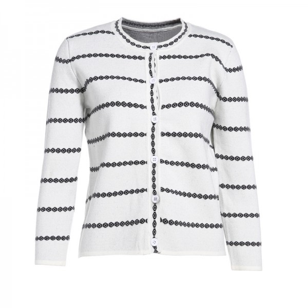 廠傢直銷歐洲站外貿高端女裝華V傢圓領條紋羊毛開衫長袖 BI2105工廠,批發,進口,代購