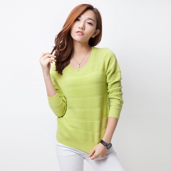 2015秋冬新款100%純羊毛衫 套頭修身打底毛衣 圓領羊毛衫女裝工廠,批發,進口,代購