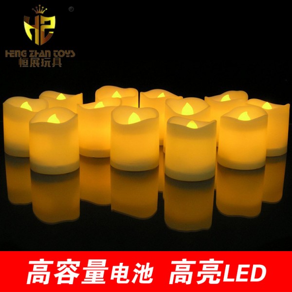 CR2032LED蠟燭 聖誕節LED電子蠟燭 小號波浪口LED電子蠟燭工廠,批發,進口,代購