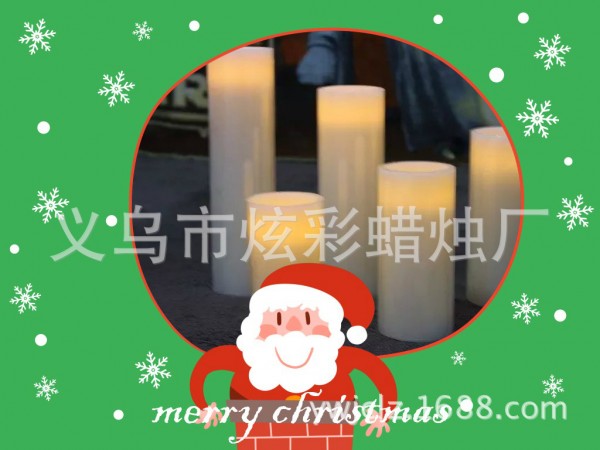 廠傢直銷聖誕節LED蠟燭燈批發・進口・工廠・代買・代購