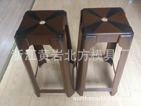 高腳方凳註塑模具設計製造 新款熱銷塑料凳子模具 防滑塑料凳工廠,批發,進口,代購