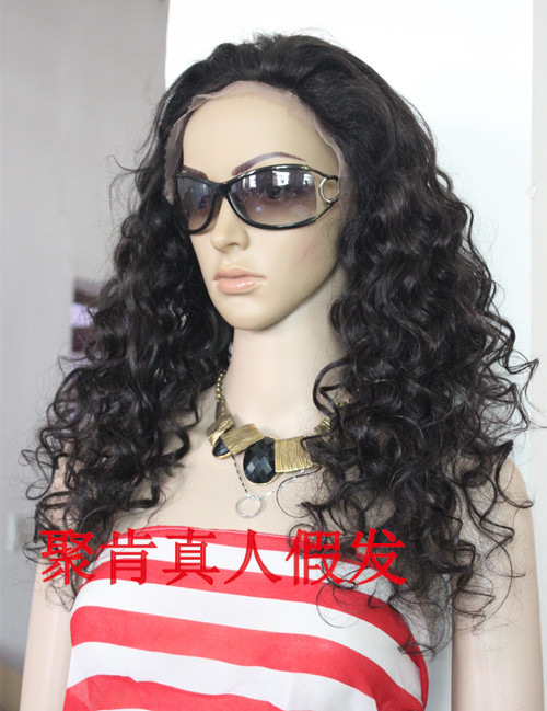 供應全蕾絲真人假發女長卷發巴西發 Full lace wiG 速賣通熱賣工廠,批發,進口,代購