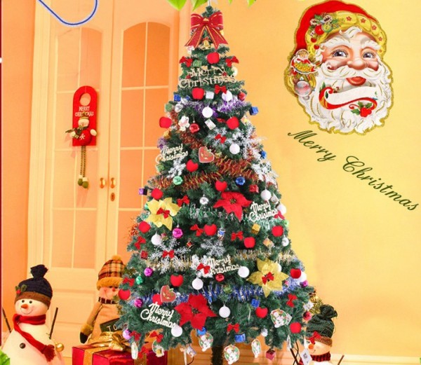 180cm聖誕節豪華搭配套餐聖誕樹批發 1.8米環保pvc聖誕加密樹廠傢批發・進口・工廠・代買・代購