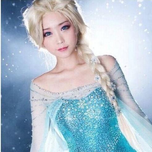 動漫cosplay假發發型 冰雪奇緣艾沙假發大冒險Elsa艾沙造型wig工廠,批發,進口,代購