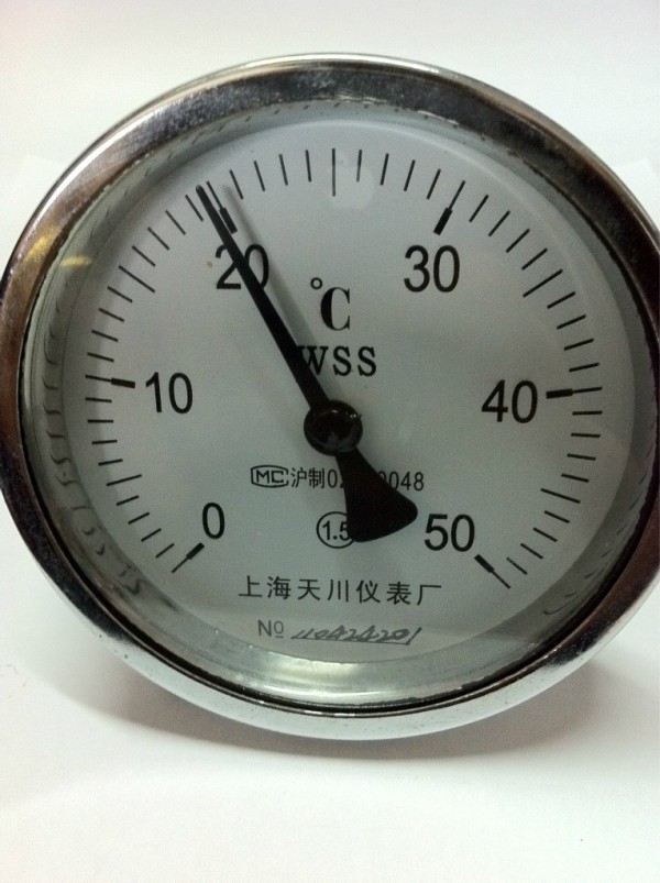 上海天川表盤式指針雙金屬溫度計WSS-403411工業廠傢直銷現貨超值工廠,批發,進口,代購