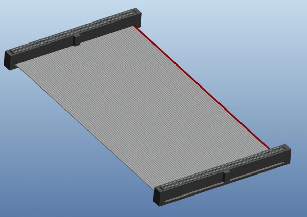 1.27*1.27IDC64P 排線 FLAT CABLE批發・進口・工廠・代買・代購